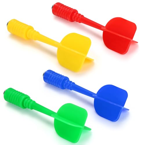 Accmor Magnetic Darts, Magnetic Darts Replacement for Magnetic Dartboard - color: 16 Pack-red, Yellow, Green, Blue