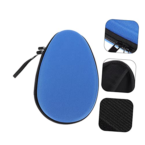 Toddmomy Table Tennis Paddle Bag Storage Case Ball Pocket Lightweight Compact Design for and Protection of Rackets and Balls