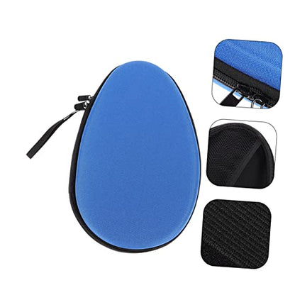 Toddmomy Table Tennis Paddle Bag Storage Case Ball Pocket Lightweight Compact Design for and Protection of Rackets and Balls