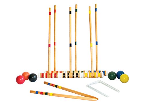 Triumph Sports Beginner 6-Player Croquet Set