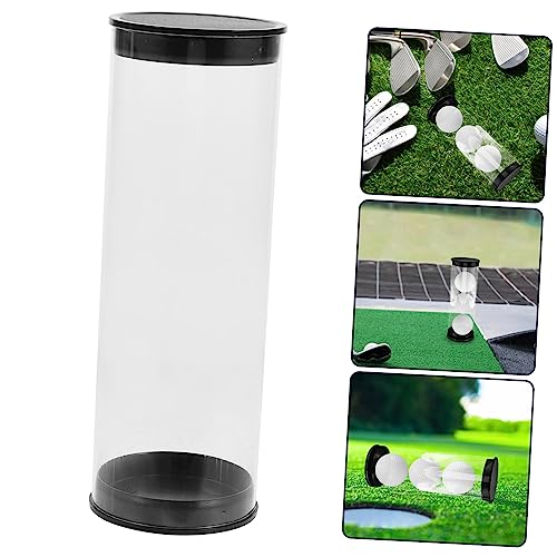Toddmomy Golf Tube Clear Baseball Display Case Golfs Case Golfs Organizers Art Tube Golf Display Case Clear Tubes