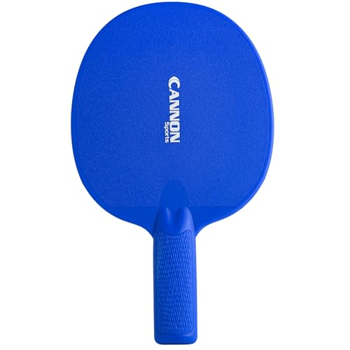 Cannon Sports Unbreakable Table Tennis Paddles - Waterproof & Weather Resistant Table Tennis Rackets for Indoor & Outdoor Use – Textured Easy Grip Handle – Multiple Color Options - color: Royal Blue