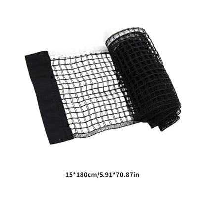 Quick Assembly Table Tennis Net Folding Portables Universals Pingpong for Various Tables Durability Quickly Setup Table Tennis - color: Green four pack edge
