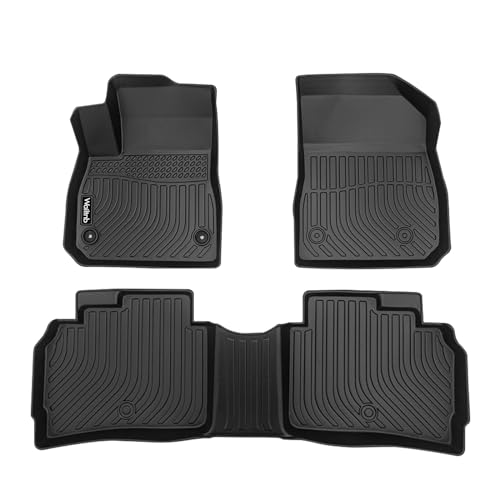 Wailtnb-Car Floor Mats for Chevrolet Malibu 2016-2025 All Weather Floor Mats for Chevrolet Chevy Malibu 16-25 Car Mats TPE Waterproof Car Floor Liners Full Set Accessories for Malibu - style: 18|For Malibu|2016-2025|Mat