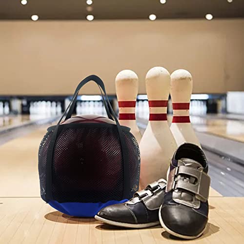Bowling Ball-Bags Practical Single Bowling Tote-Bags with Handle Bowling Ball-Holder Sport Equipment for Gym Outdoor