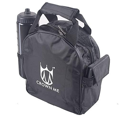 Disc Golf Set, Includes 1pc Bag with Water Bottle Pocket and Accessory Pocket, 2 Drivers, 2 Mid-Ranges, 2 Putters, 1 Mini Disc Marker and 1 Towel - color: Black