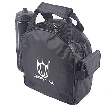 Disc Golf Set, Includes 1pc Bag with Water Bottle Pocket and Accessory Pocket, 2 Drivers, 2 Mid-Ranges, 2 Putters, 1 Mini Disc Marker and 1 Towel - color: Black