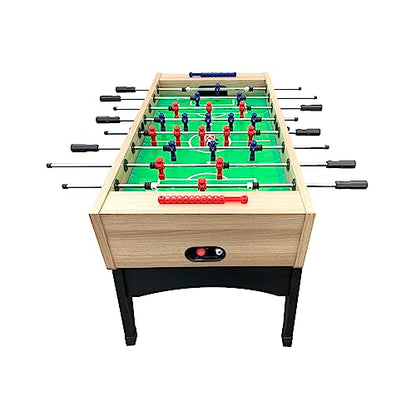 KICK Armada 55" Foosball Table – Professional Full-Size Indoor Game Table - color: Brown