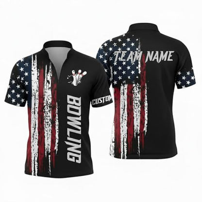 Personalized Custom Jersey for Men, Uniform Shirt for Bowling Team Gift - color: D26