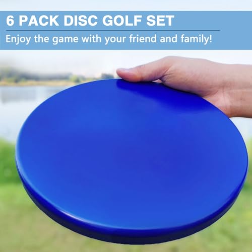 Disc Golf Putter Flying Golf Discs Set of 6 for Beginners – DIY Your Discs - style: Putter