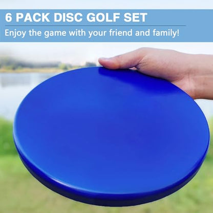 Disc Golf Putter Flying Golf Discs Set of 6 for Beginners – DIY Your Discs - style: Putter