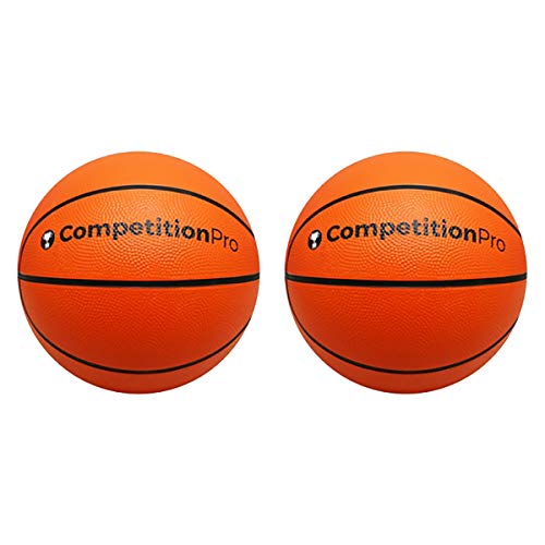 Game Room Guys 7" Mini Orange Basketballs (Set of 2)