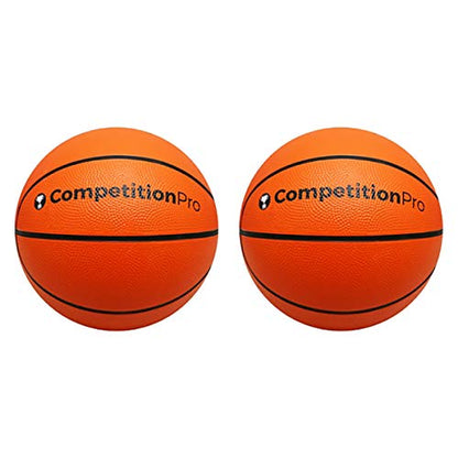 Game Room Guys 7" Mini Orange Basketballs (Set of 2)