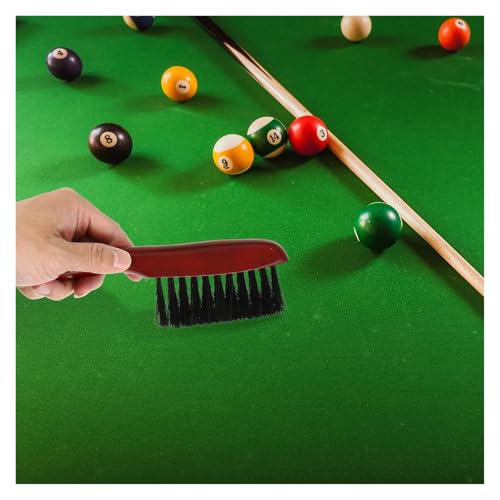 1 Set Billiard Brush Pool Table Cleaning Tool Rail Kit for Accessories Dust Removal for Pool Tables and Cabinets