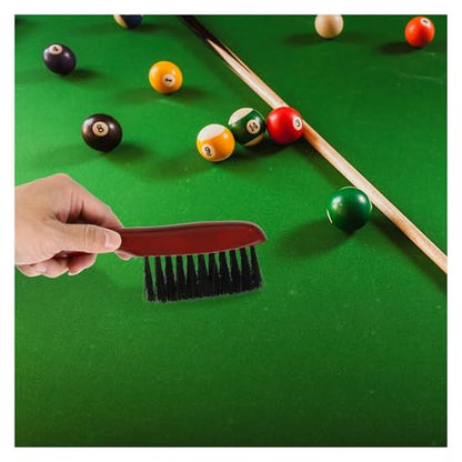 1 Set Billiard Brush Pool Table Cleaning Tool Rail Kit for Accessories Dust Removal for Pool Tables and Cabinets