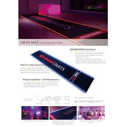 GRANBOARD LED DART MAT