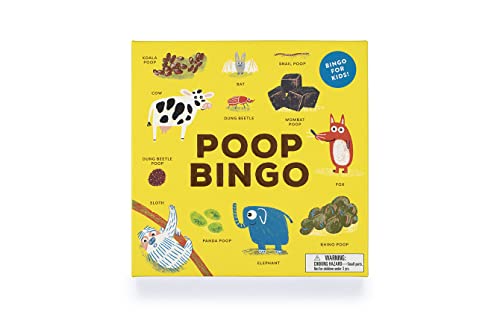 Laurence King Poop Bingo: A Hilarious and Fascinating Educational Game for Kids!