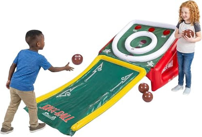 NSG Playland Inflatable Outdoor Toys, Backyard Party Carnival Game for Kids & Family, Basketball Hoop, Arcade Toss Game