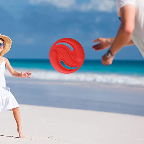 Outdoor Activities for Kids, Pet Flying Disc Thrower Toys Soft Dog Toys Flying