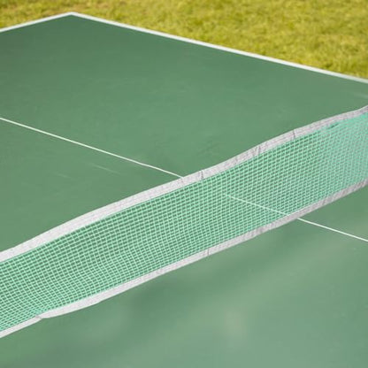 STOBAZA Standard Table Tennis Net with Mesh Lightweight Foldable PE Mesh Net for Indoor and Outdoor Use Stable for Serving and Playing Any Flat Surface Portable Fun for Family