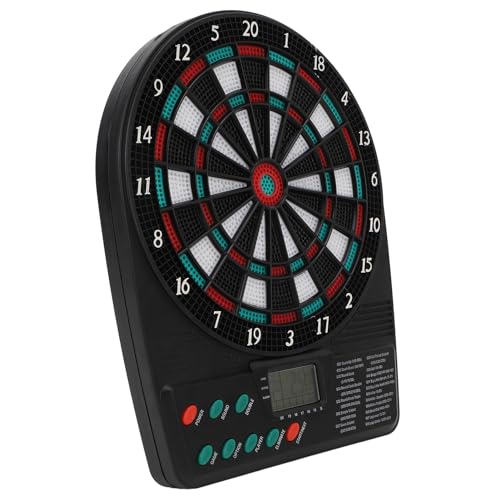 Electronic Dartboard Set Automatic Scoring Soft Tip Dartboard with Multiple Game Modes for Family Entertainment