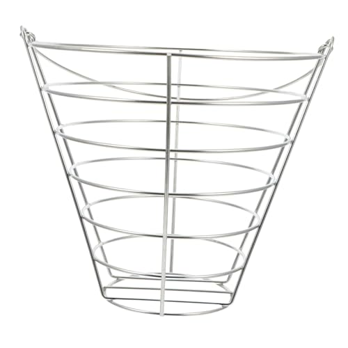 Metal Golf Ball Basket with Handle Iron Storage Container Holds Balls for Driving Ranges Clubs Practice Sessions and Home Use