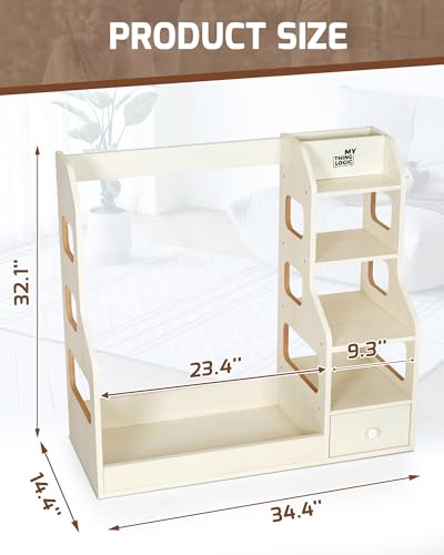 Mythinglogic Wooden Golf Bag Storage Rack, Golf Organizer with Shoe Shelves, Ball Holder & Drawer, MDF Golf Equipment Storage Cabinet for Home, Garage or Simulator Room - size: 2 golf bag rack-White