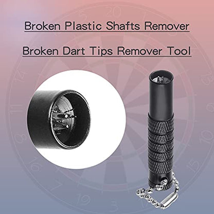 DIMBOI Accessory Kit for Soft Tip and Steel Tip Darts With O Ring, Sharpener, Wrench, Point Remover, Flight Hole Punch Tool, and Accessories Set