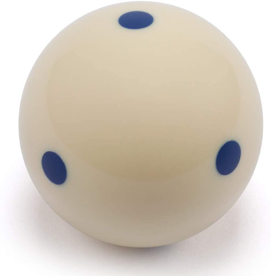 Champion 2-1/4" Billiard Practice Training Pool Cue Ball - color: 6 Blue Dot