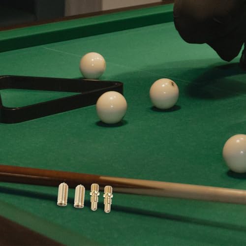 Alasum Billiard Cue Screws Extension Rod Screws Pin Number Pool Cue Billiard Cue Extension Screw Pool Cue