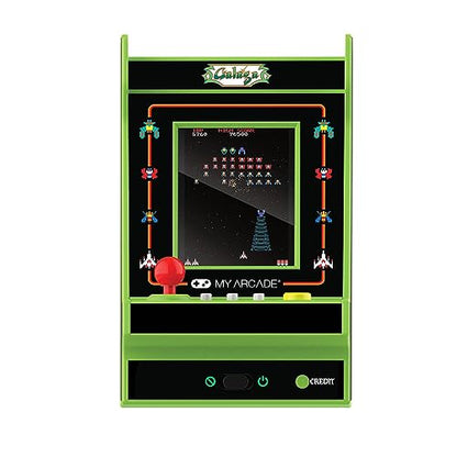 My Arcade Galaga Nano Player - 2 Games in 1, Retro Arcade Classics, 4.8" Mini Arcade Machine - style: Galaga