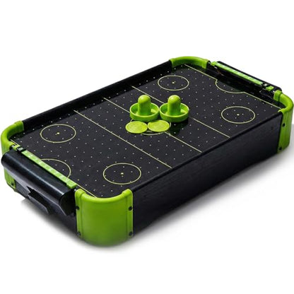 20"x12.25" NEON Wooden Tabletop AIR Hockey Game