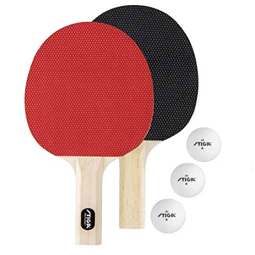 STIGA Classic 2 Player and 4 Player Ping Pong Set - Table Tennis Rackets - style: 2 Player Set