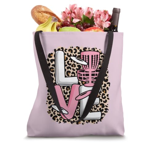 Love Disc Golf Cute Women Girls Tote Bag