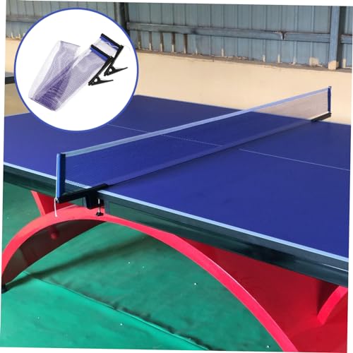 INOOMP 1set Portable Table Tennis Net Rack Easy to Install Design for Outdoor and Indoor Use Material for Grass and Flat Areas for Activities