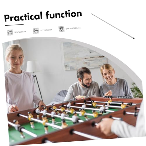 KESYOO Table Soccer Rod Replacement Heavy Duty Pole for Standard Foosball Tables Easy Installation Compatible Models and Construction
