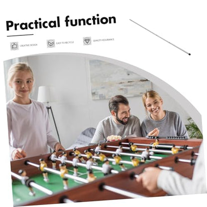 KESYOO Table Soccer Rod Replacement Heavy Duty Pole for Standard Foosball Tables Easy Installation Compatible Models and Construction