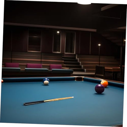 Short Pool Cue Stick Billiard Cue Rod for Tight Spaces Hardwood Pool Table Stick for Beginners Learning Billiards at Home