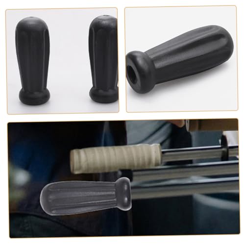 Toddmomy 2pcs Foosball Table Grip Handles Plastic Replacement for Table Soccer Game Compact Design for Home Office Use Fits Rods Foosball Accessories