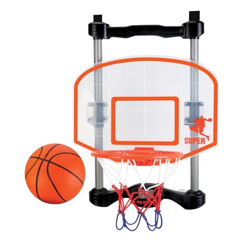 NSG Over The Door Basketball Hoop with Shot Clock, Electronic Scoring and Sound - style: Over The Door