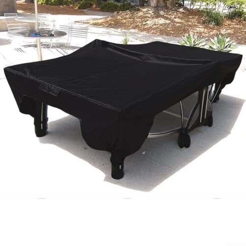 Weather Resistant Cover for Outdoor Table Tennis Tables to Prevent Environmental Damage
