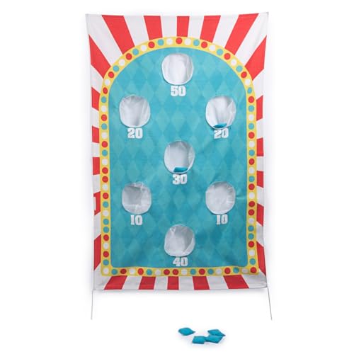 Fun Express Canvas Bean Bag Toss Game - VBS Vacation Bible School Supplies/Decor - Outdoor Games for Kids - 1 Game Set