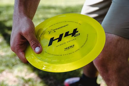 Prodigy Disc 400 H4 V2 | Hybrid Driver Disc Golf Disc | Extremely Durable | Control with a Variety of Shot Shapes | (Colors May Vary)