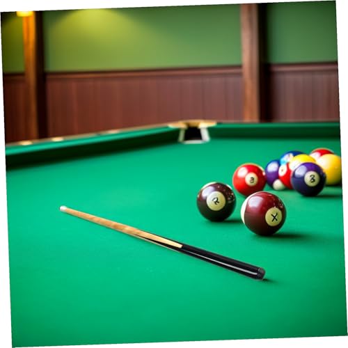 Short Pool Cue Stick Lightweight Wood Billiard Rod for Beginners Easy Grip Comfortable Handle for Home Bar Table Use