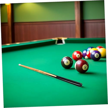 Short Pool Cue Stick Lightweight Wood Billiard Rod for Beginners Easy Grip Comfortable Handle for Home Bar Table Use