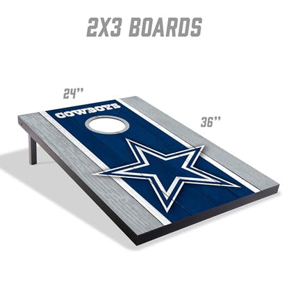 YouTheFan NFL 2' x 3' Portable Cornhole Game with Logo Bags