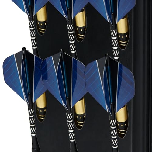 Dart Holder | Wall-Mounted Wooden Display - Dart Organizer with Storage Bag,for Home Office Bar Game Room Living Room Bedroom Entertainment