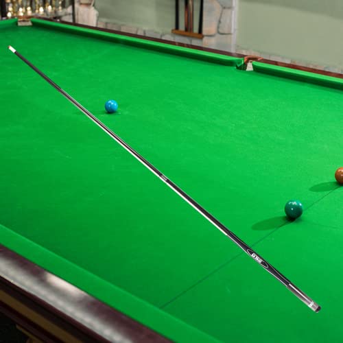 GSE Games & Sports Expert 58" 2-Piece Fiberglass Graphite Composite Billiard Pool Cue Sticks (Several Colors Available, Weight from 18oz, 19oz, 20oz, 21oz) - color: Grey, style: 21oz