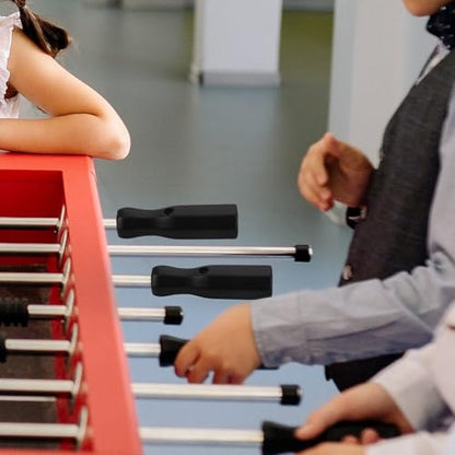 Abaodam Foosball Table Replacement Parts Brown Wooden Foosball Table Parts Table Replacements Table Football - color: Black