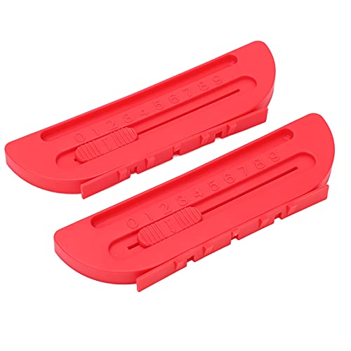 Table Hockey Ball Stopper Score Counter 2 in 1 Design Plastic Material Goal Door and Scorekeeper for Table Ice Hockey Games Includes 2 Pieces